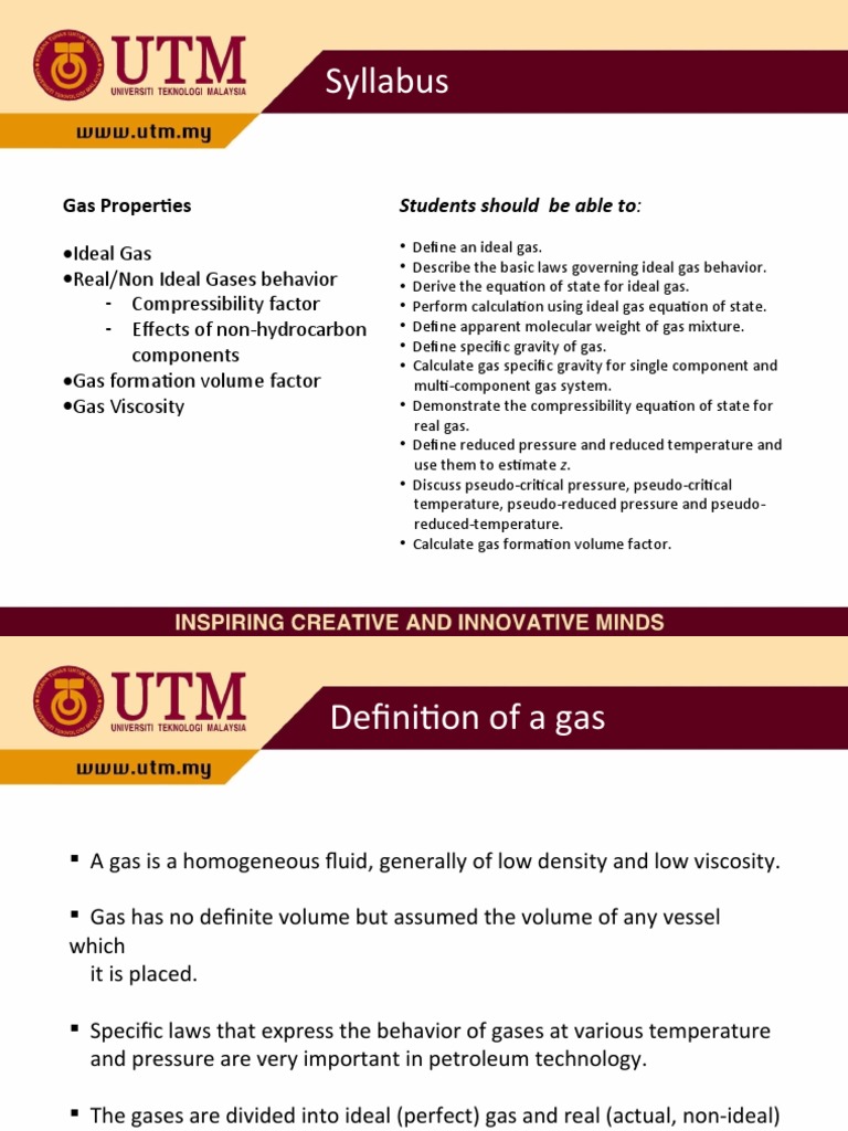Gas Properties and Behavior Overview | PDF | Gases | Pressure