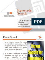 Keywords Search: Ma. Winelma M. Garcia
