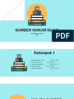 Sumber Hukum Islam - Kelompok 1 - Kelas K