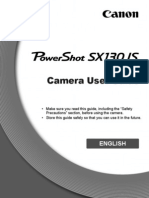 CanonPowerShotSX130IS Camera User Guide Eng