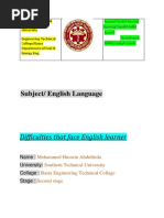 A Report On English PDF