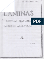 LÁMINAS (escalas mayores y menores)- Pedro Vicedo