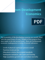 Notes On Development Economics