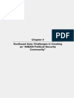 Southeast Asia: Challenges in Creating An "ASEAN Political-Security Community"