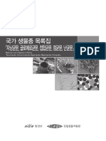 National List of Species of Korea 「 Ascomycota, Glomeromycota, Zygomycota, Myxomycota, Oomycota」