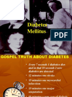 Diabetes Mellitus For MBBS Part 1