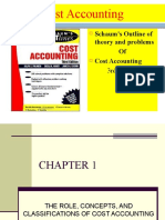 Cost Accounting: Schaum's Outline of Theory and Problems of Cost Accounting