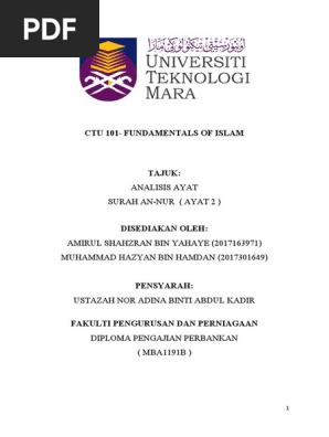 Ctu101 Analisis Ayat Pdf