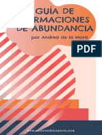 Afirmaciones de Abundancia PDF