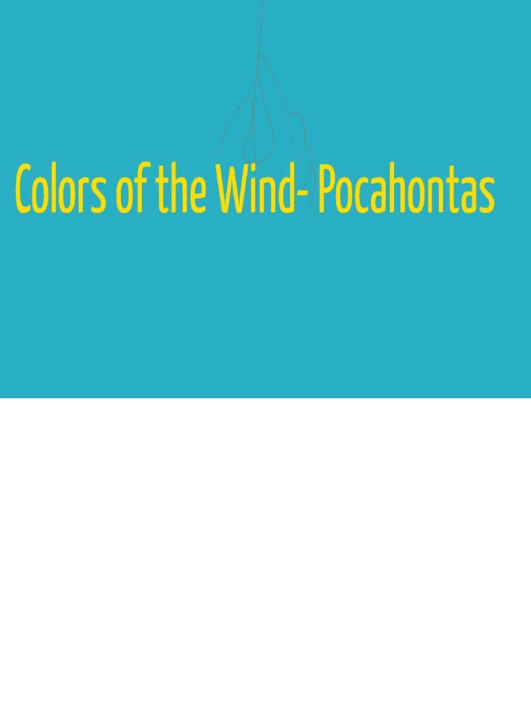 Colors of The Wind | PDF