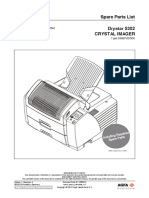 Agfa Drystar 5302 Spare Parts List PDF