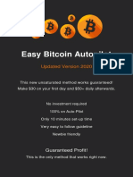 Easy Bitcoin Money 100% Legit