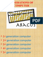 Generations of Computers: A Brief History