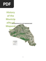 History of The Municip Ality of Mapand An