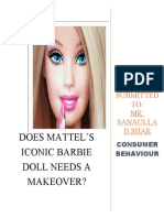 CONSUMER BEHAVIOUR Barbie Case