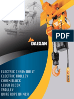 DAESAN FULL CATLOUGE Cranes