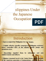 Chapter 13 The Philippine Under The Japanese Occupation