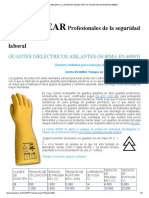 Epi Balear S.L - Guantes Dielectricos Aislantes (Norma en 60903)