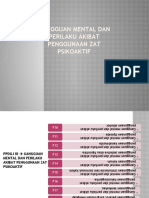 Gangguan Mental Dan Perilaku Akibat Zat Psikoaktif