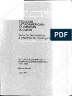 Russell, Roberto - Sistemas de Creencias y Políticas Exterior Argentina. 1976-1989