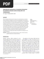 Improving The Performance of Membrane Bioreactors by Powdered Activated Carbon Dosing With Cost Considerations