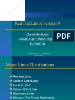 Red Hat Linux Version 9