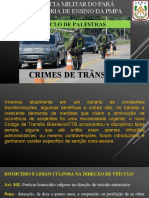 14 - CRIMES DE TRÂNSITO