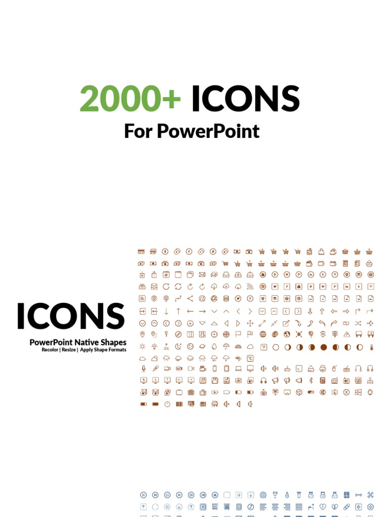 2000icons For PowerPoint | PDF