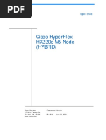 HX 220c m5 Specsheet PDF