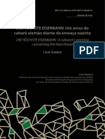 Um Aviso Do Cabaré Diante Da Ameaça Alemã PDF