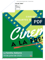 Cinema a La Fresca_ Projecció de _Joker_ — Paeria de Cervera