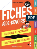 Fiches Aide-Devoirs CE2 PDF