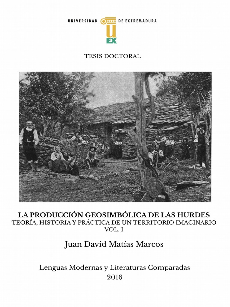 Tesis Hurdes PDF Paisaje Geografía