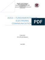 Tarlac State University College of Engineering and Technology Department of Electrical and Electronics Engineering fundamentals of noise in electronic communications