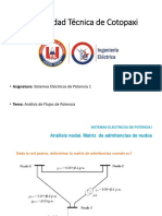 Matriz de Admitancias y NR