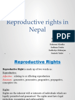 Reproductive rights in Nepal