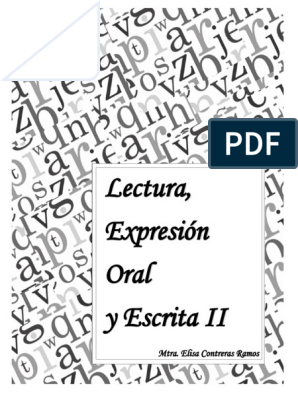 CUADERNILLO SEGUNDO SEMESTRE - Lectura Expresión Oral y Escrita - Mta.  Eliza Contreras Ramos | PDF | Modelo – Vista – Controlador | Corazón