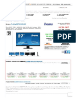 iiyama ProLite E2783QSU-B1 (E2783QSU-B1) _ achat _ vente Ecran pour PC sur PC21.FR