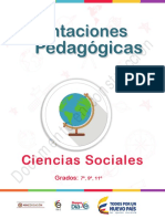 Orientaciones Pedagogicas - C.Sociales PDF