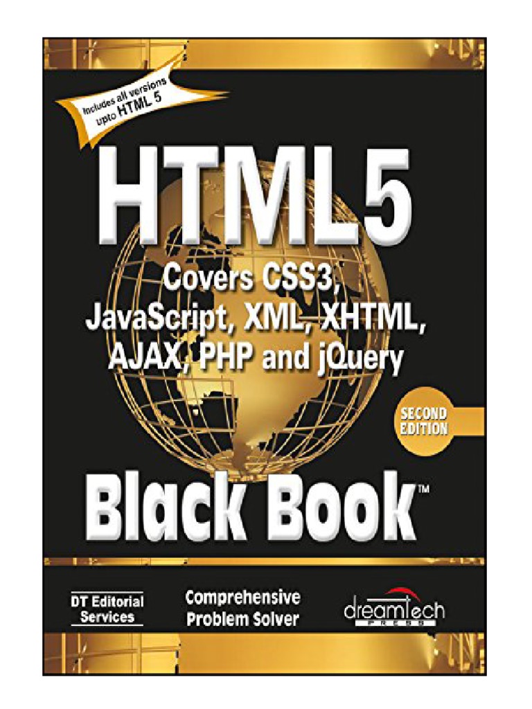 HTML5 Black Book: 2nd Edition PDF Guide | PDF | Ajax (Programming) | J ...