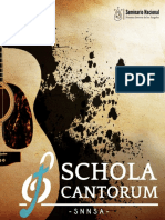Cantoral Schola Cantorum Seminario Central NSA Costa Rica 2018 PDF
