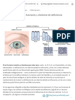 Vitaminas - Principales Funciones y Síndrome de de Ciencia ELSEVIER TOMADO DE PATOLOGIA DE ROBBINS