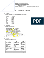 Instrumento de Evaluación: Evidencia de Conocimiento Universidad Tecnológica de Corregidora