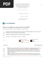 Terminology - What Is The Difference Between MLP and RBF - Cross Validated