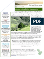 Fall 2010 Landlines Newsletter Land Conservancy of San Luis Obispo County