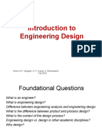 Introduction Engineering Design