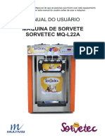 Manual Máquina de Sorvete MQ-L22A