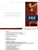 Actualizacion Legal Riesgos Laborales - Agosto 2014