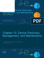 Chapter 10: Device Discovery, Management, and Maintenance: Instructor Materials