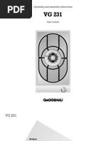 Hob Single - Gaggenau VG231